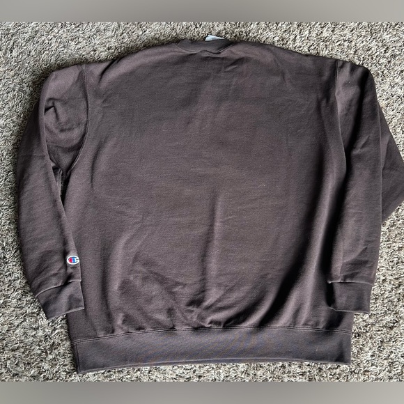 Vintage champion Brown collegiate sweatshirt - Picture 5 of 5